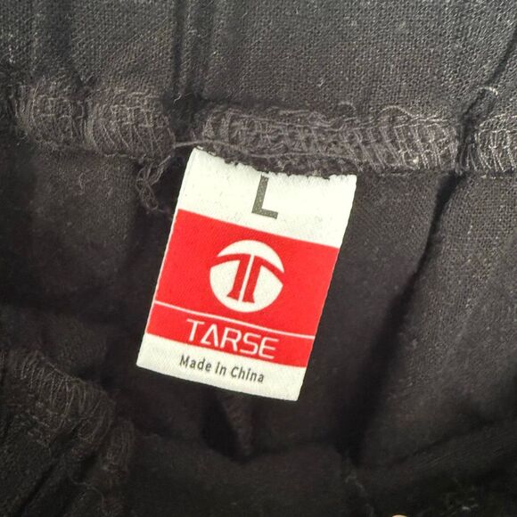 Tarse Women’s Large Black Cargo Pants - Picture 2 of 5